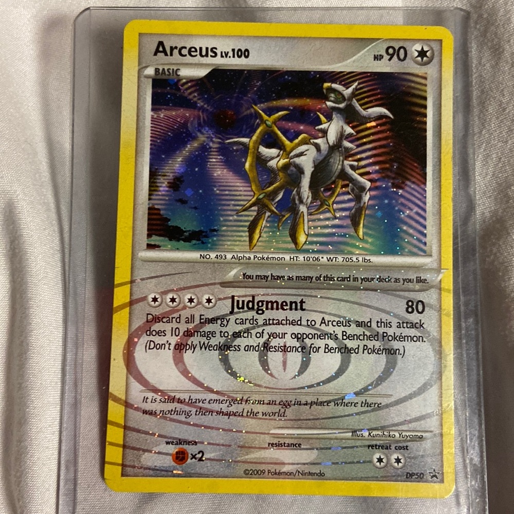 Arced Lv.100 Pokémon card